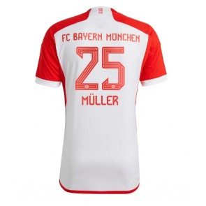Bayern Munich Thomas Muller #25 Replika Hjemmebanetrøje 2023-24 Kortærmet